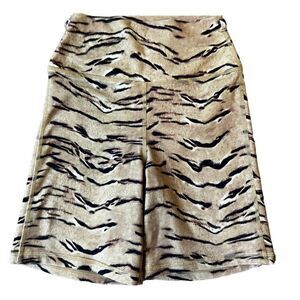 We Wore What Tiger Print Bike Shorts